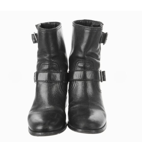 Prada Boots Moto Booties Size 38.5 (US 8) EUC - Picture 3 of 13